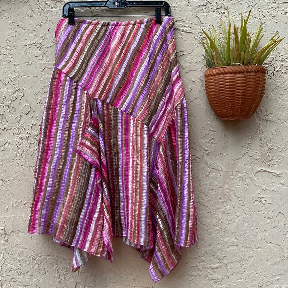 JH Collectibles Fun & Flirty Striped Skirt